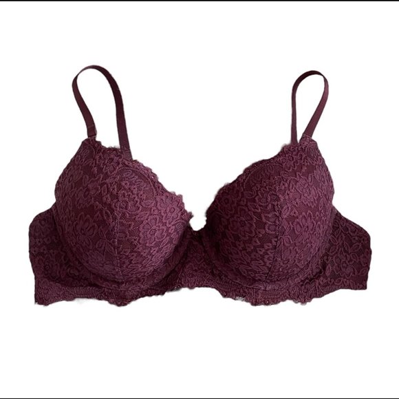 aerie Other - Aerie Real Power Plunge Push Up Eyelash Lace Bra - 38B